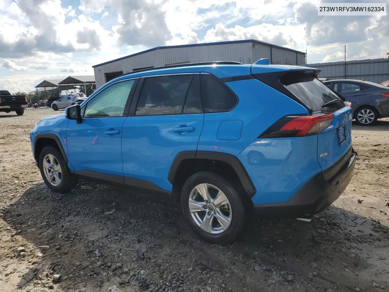 2021 Toyota Rav4 Xle VIN: 2T3W1RFV3MW162334 Lot: 74287314