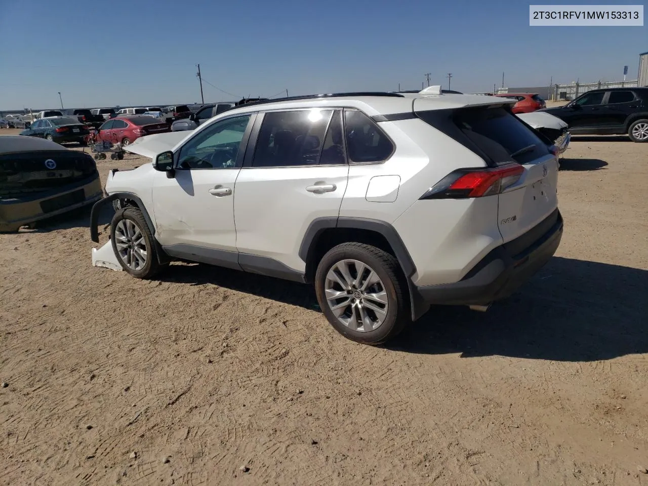 2021 Toyota Rav4 Xle Premium VIN: 2T3C1RFV1MW153313 Lot: 74324904