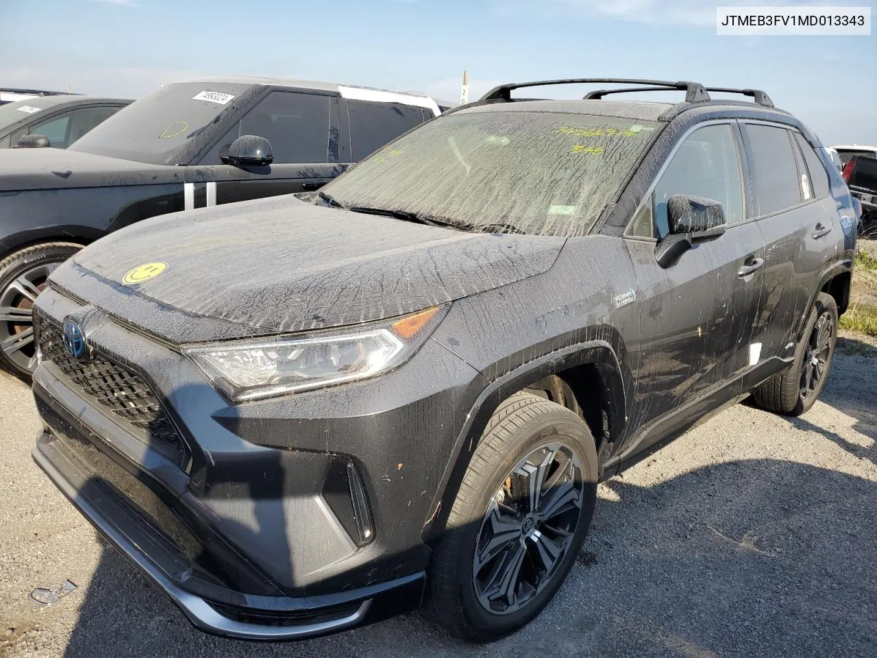 2021 Toyota Rav4 Prime Xse VIN: JTMEB3FV1MD013343 Lot: 74566974