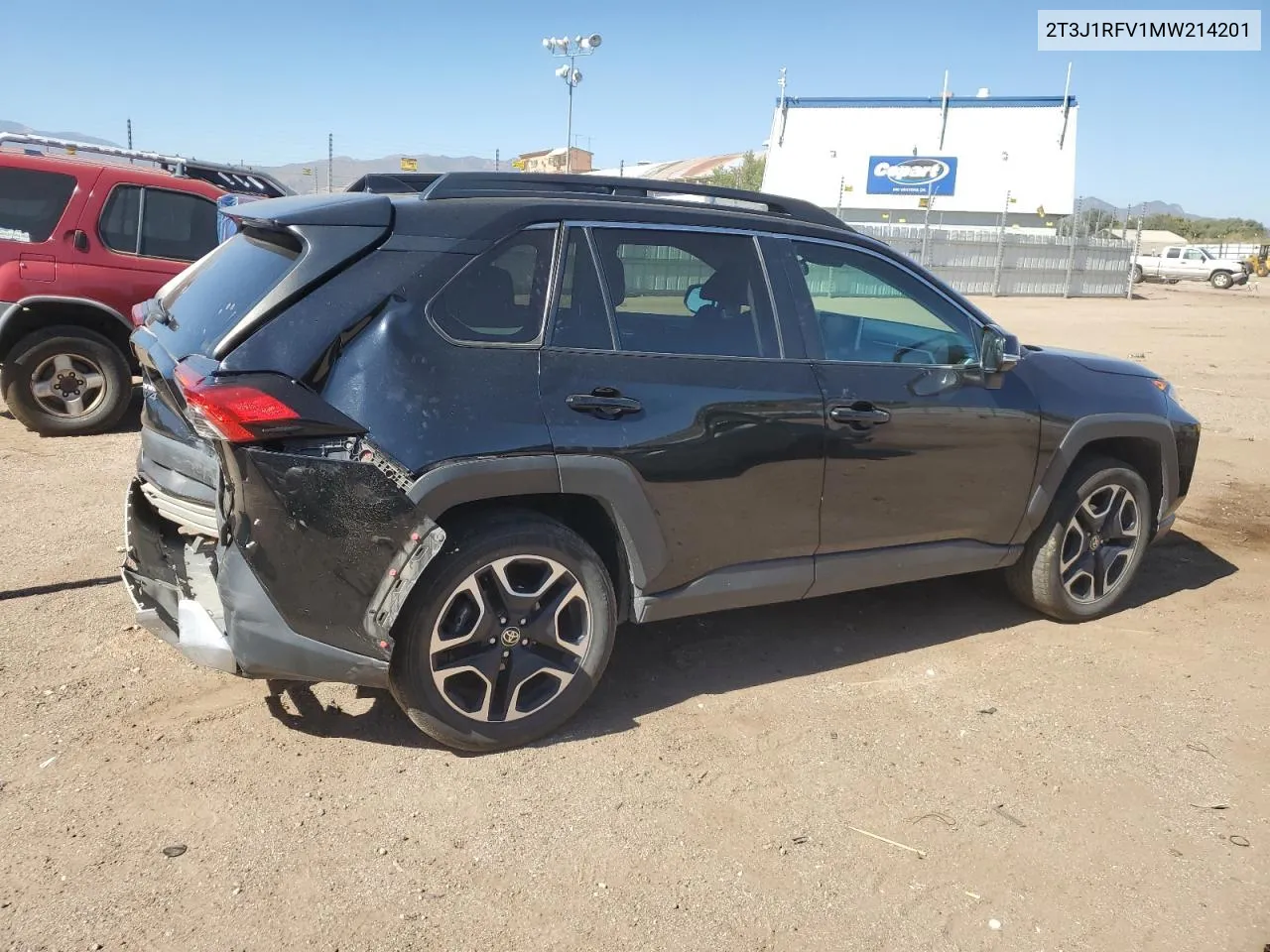 2021 Toyota Rav4 Adventure VIN: 2T3J1RFV1MW214201 Lot: 74815374