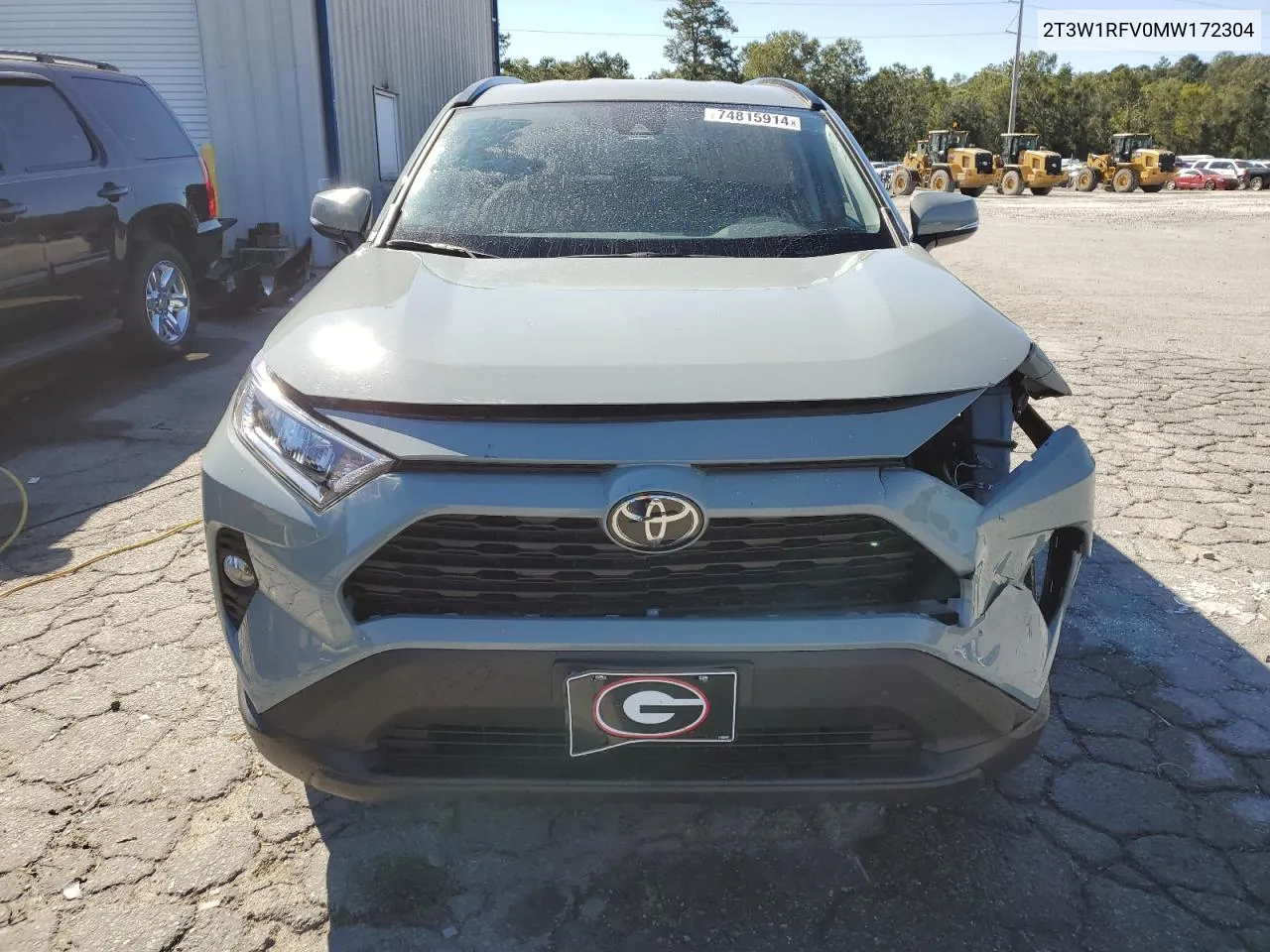 2021 Toyota Rav4 Xle VIN: 2T3W1RFV0MW172304 Lot: 74815914