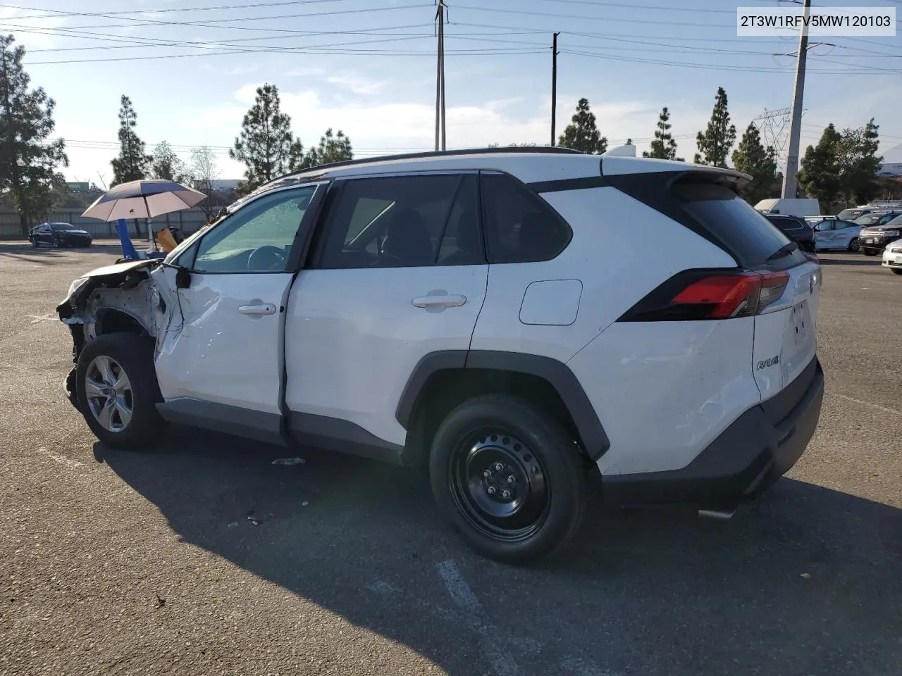 2021 Toyota Rav4 Xle VIN: 2T3W1RFV5MW120103 Lot: 74851864