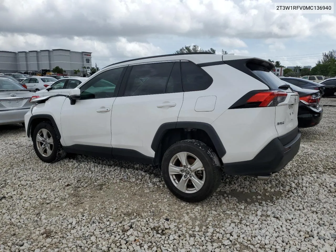 2021 Toyota Rav4 Xle VIN: 2T3W1RFV0MC136940 Lot: 74859804