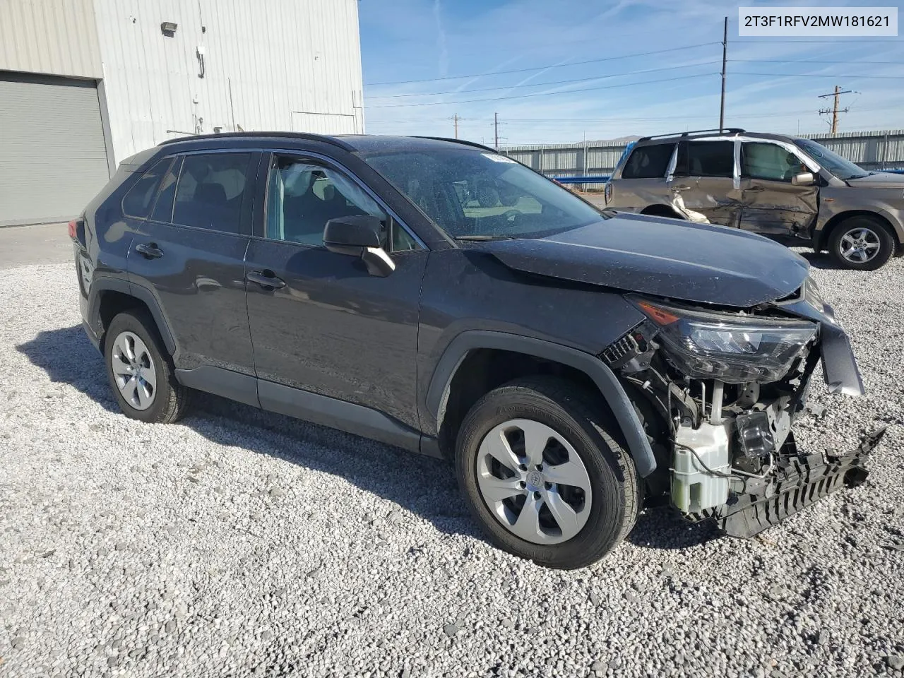 2021 Toyota Rav4 Le VIN: 2T3F1RFV2MW181621 Lot: 75014854