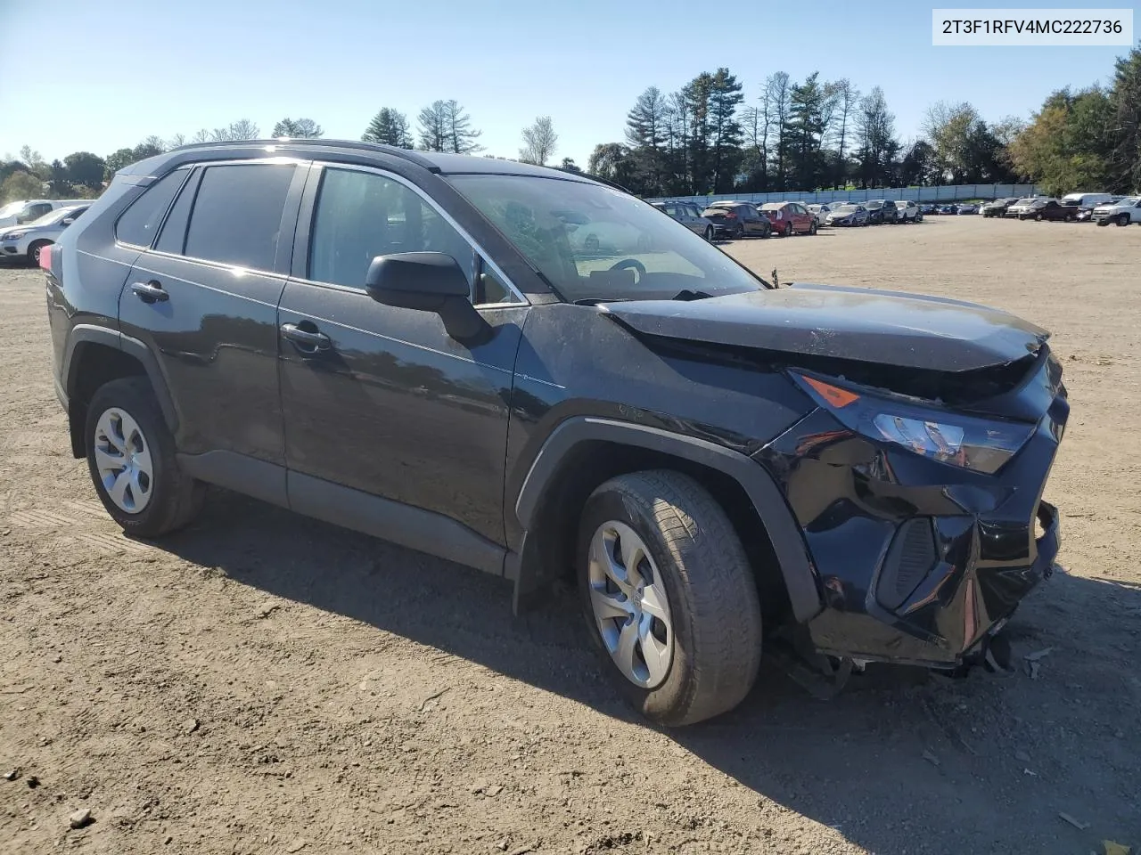 2021 Toyota Rav4 Le VIN: 2T3F1RFV4MC222736 Lot: 75053344