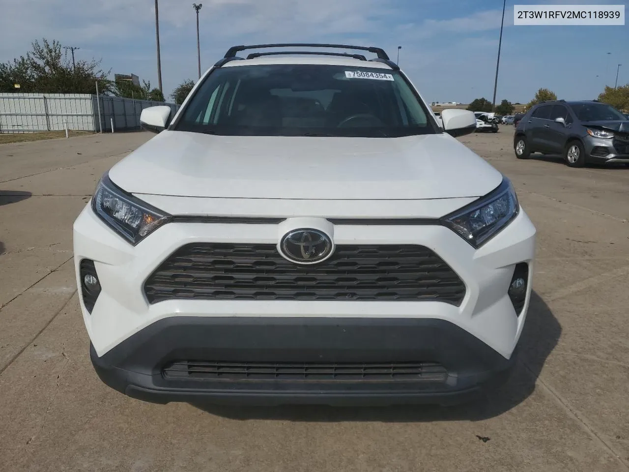 2021 Toyota Rav4 Xle VIN: 2T3W1RFV2MC118939 Lot: 75084354