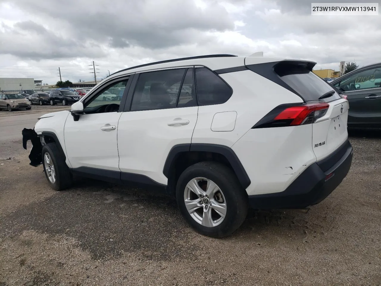 2021 Toyota Rav4 Xle VIN: 2T3W1RFVXMW113941 Lot: 75202334