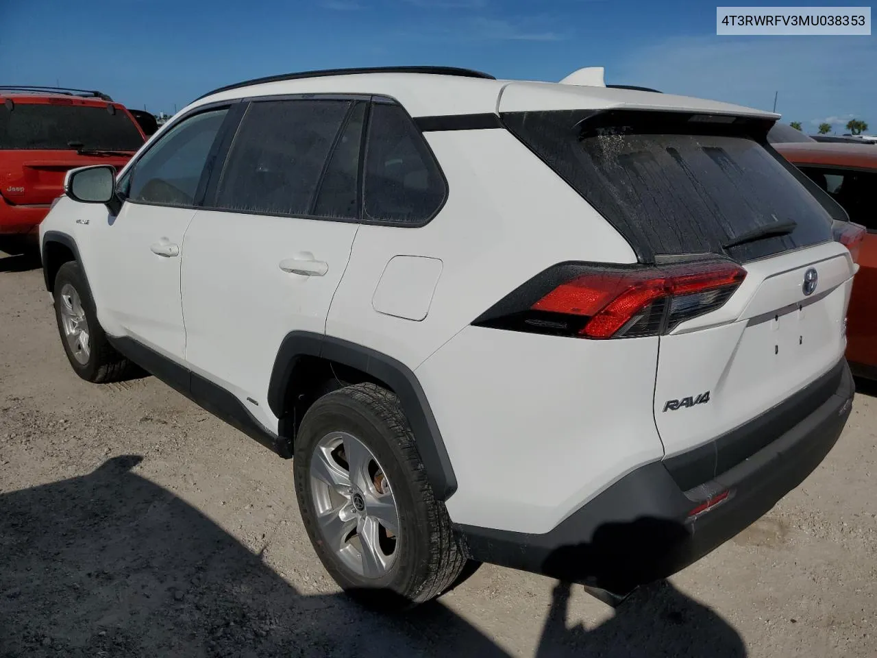 2021 Toyota Rav4 Xle VIN: 4T3RWRFV3MU038353 Lot: 75233904