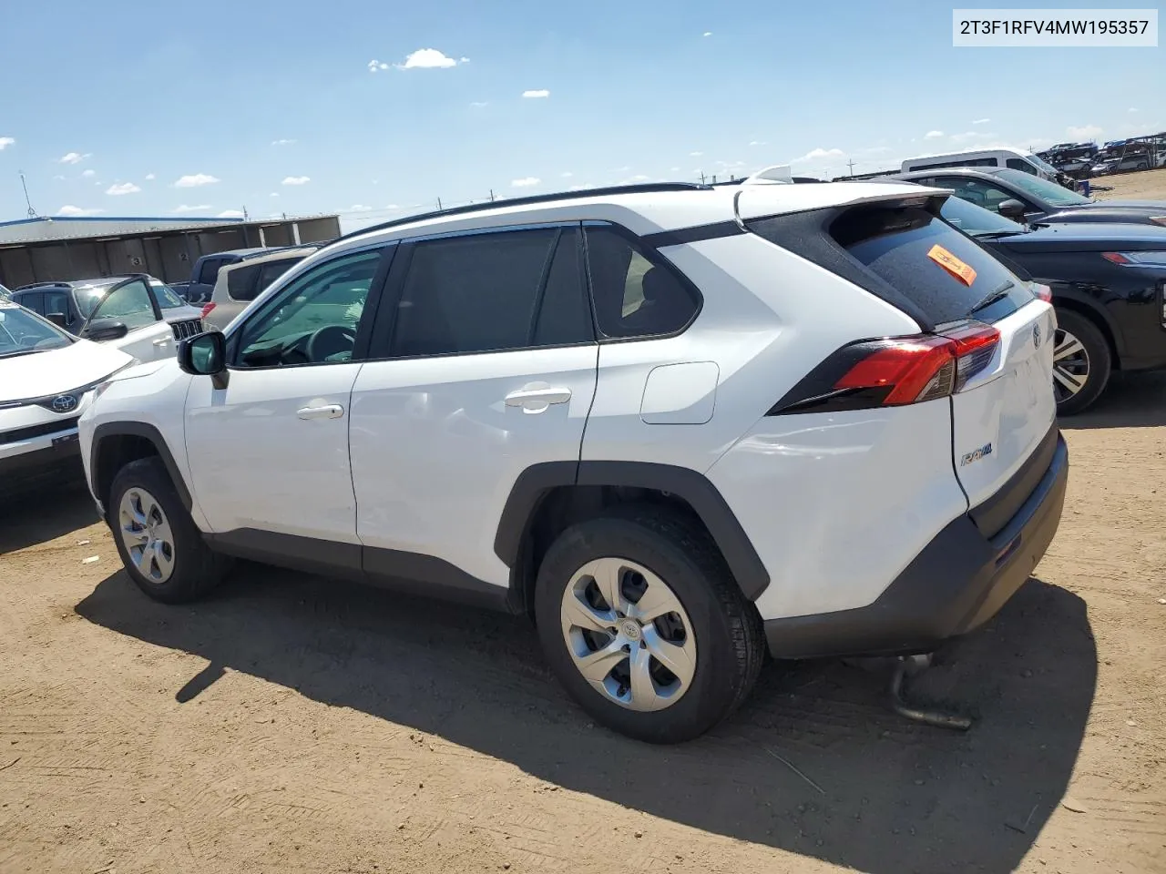 2021 Toyota Rav4 Le VIN: 2T3F1RFV4MW195357 Lot: 75236344