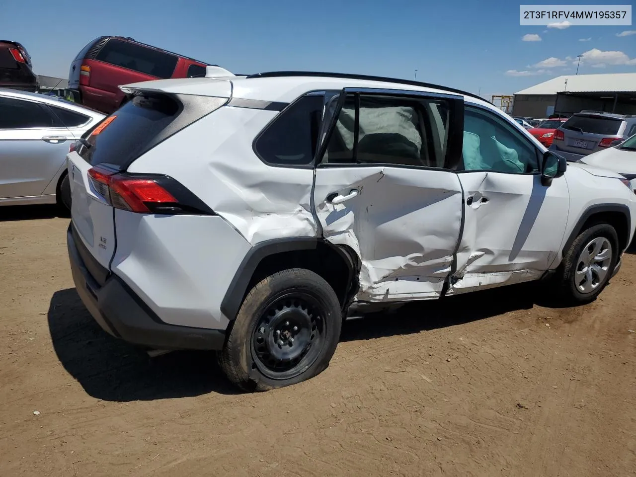 2021 Toyota Rav4 Le VIN: 2T3F1RFV4MW195357 Lot: 75236344