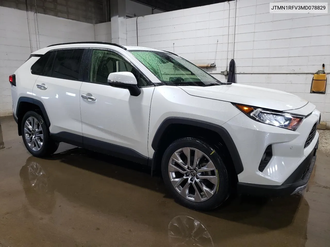 2021 Toyota Rav4 Limited VIN: JTMN1RFV3MD078829 Lot: 75284094