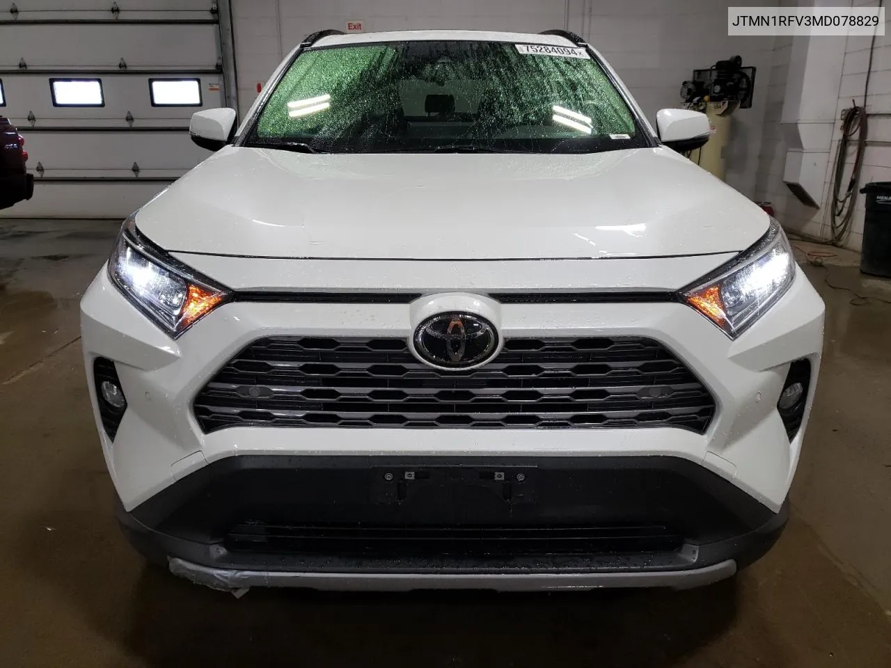 2021 Toyota Rav4 Limited VIN: JTMN1RFV3MD078829 Lot: 75284094