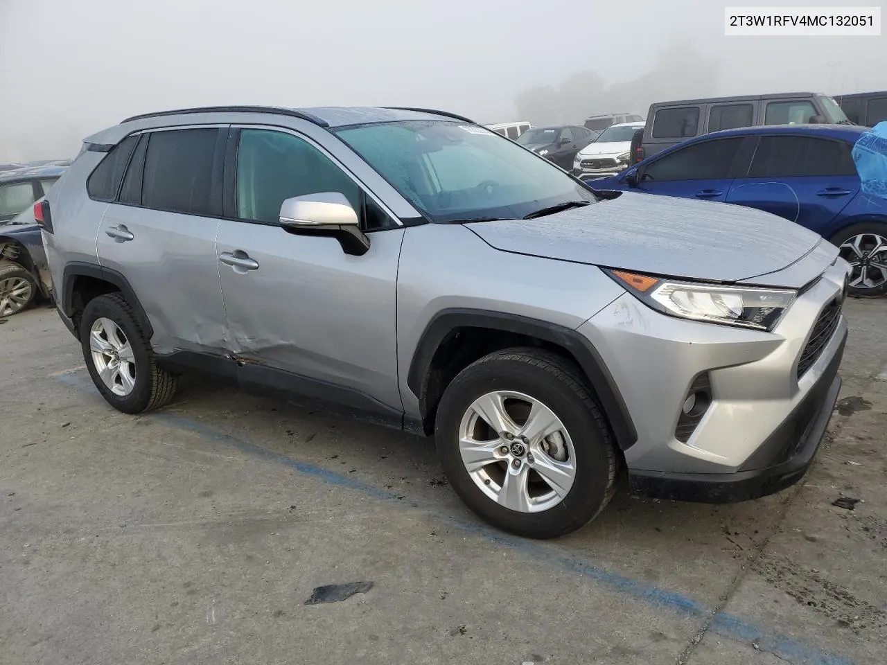 2021 Toyota Rav4 Xle VIN: 2T3W1RFV4MC132051 Lot: 75523674