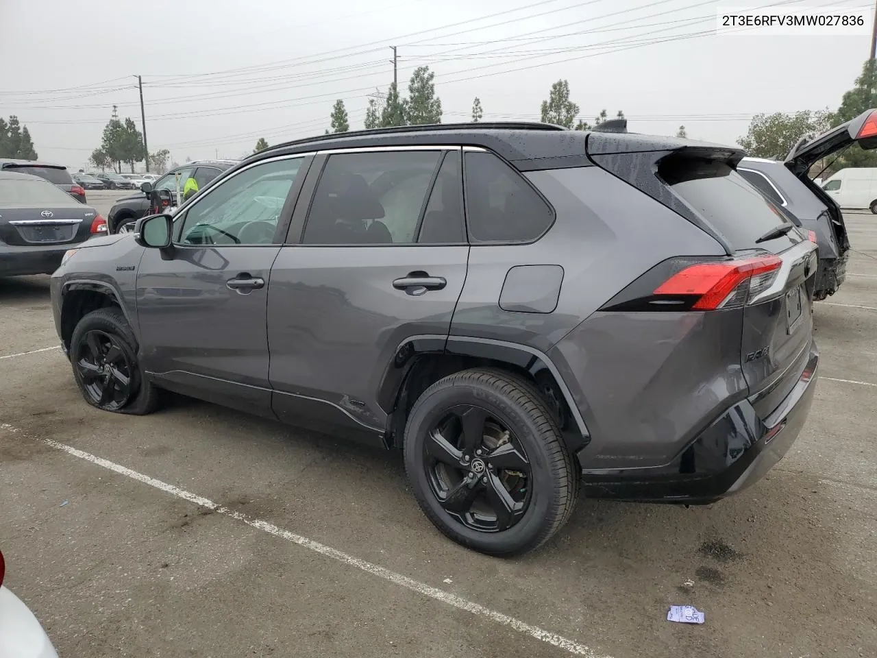 2021 Toyota Rav4 Xse VIN: 2T3E6RFV3MW027836 Lot: 75678394