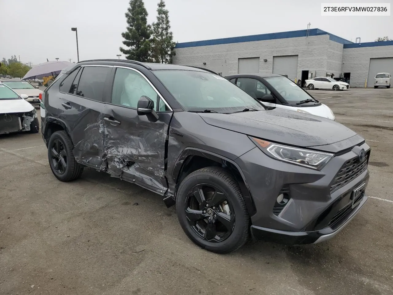 2021 Toyota Rav4 Xse VIN: 2T3E6RFV3MW027836 Lot: 75678394