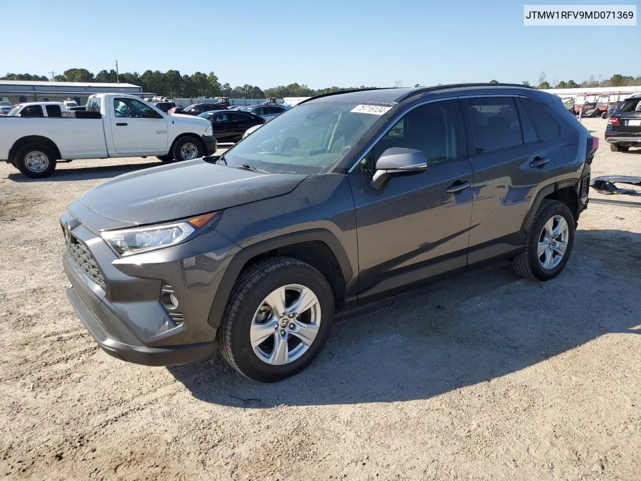 2021 Toyota Rav4 Xle VIN: JTMW1RFV9MD071369 Lot: 75716134