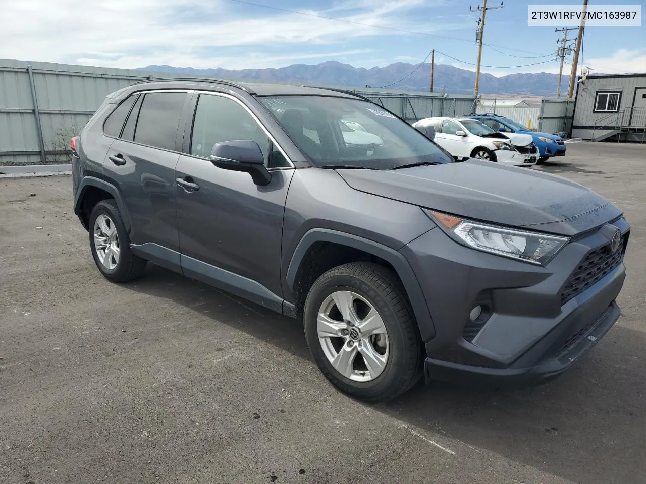 2021 Toyota Rav4 Xle VIN: 2T3W1RFV7MC163987 Lot: 75742384