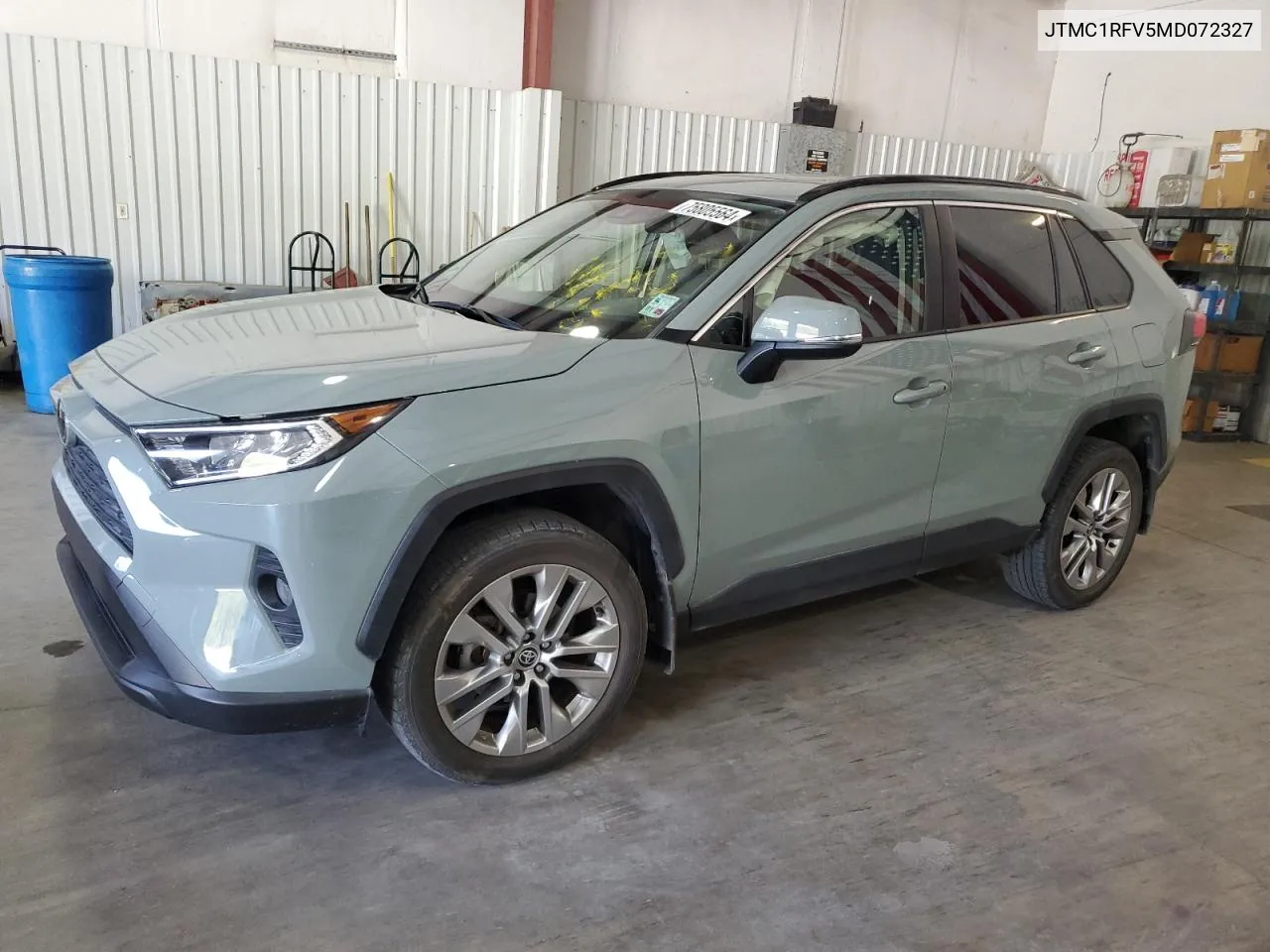 2021 Toyota Rav4 Xle Premium VIN: JTMC1RFV5MD072327 Lot: 75805564