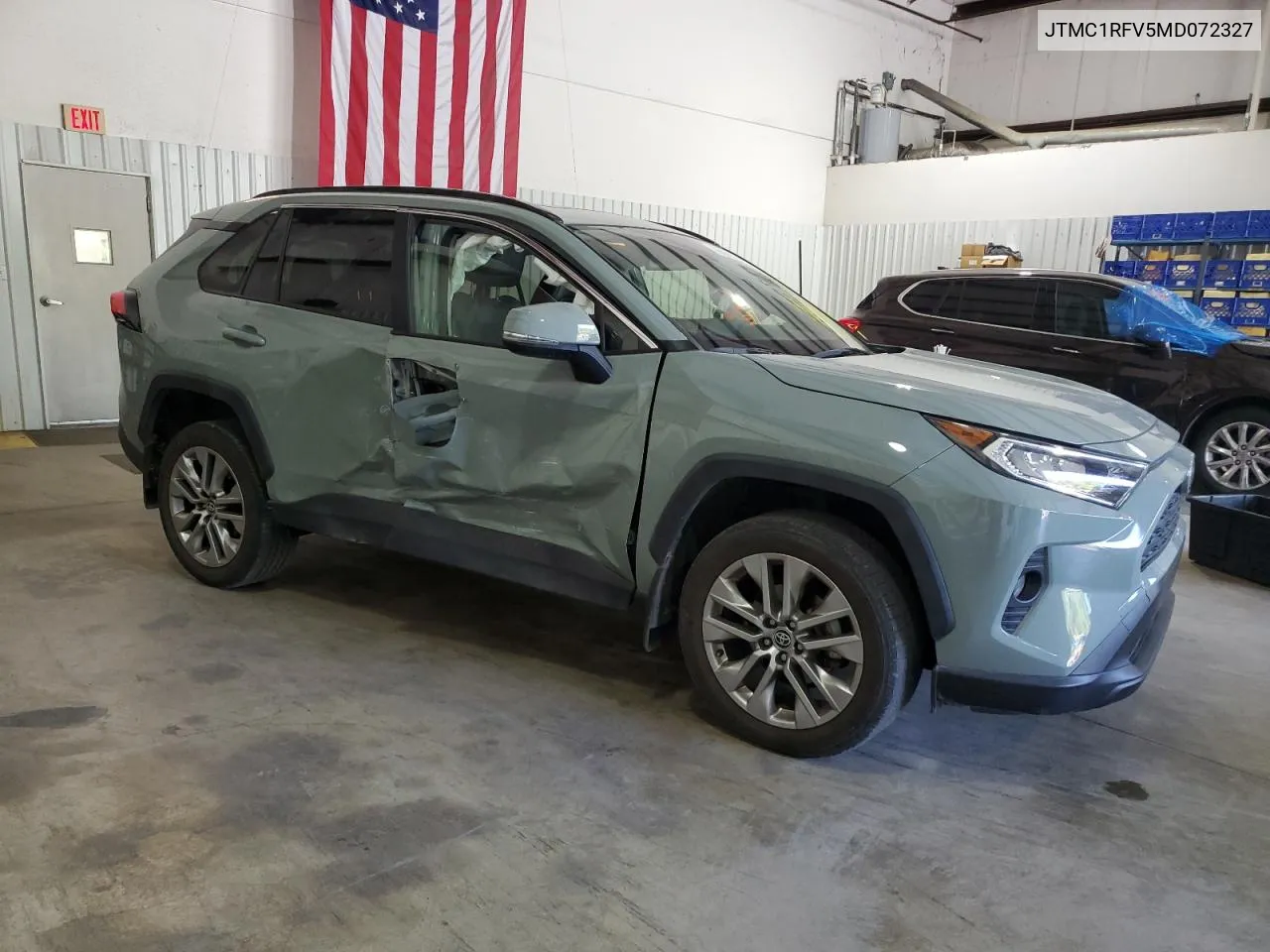 2021 Toyota Rav4 Xle Premium VIN: JTMC1RFV5MD072327 Lot: 75805564