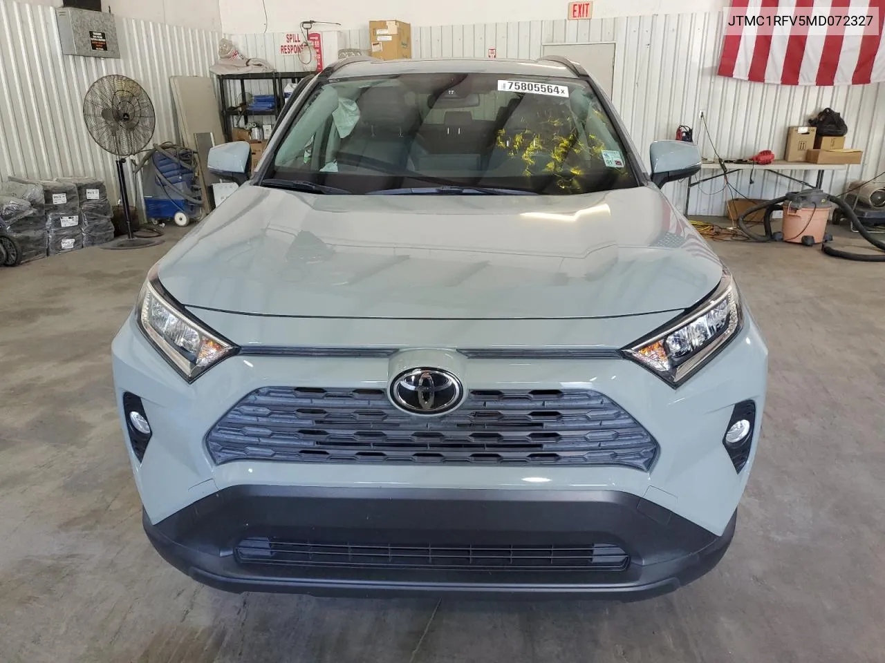 2021 Toyota Rav4 Xle Premium VIN: JTMC1RFV5MD072327 Lot: 75805564