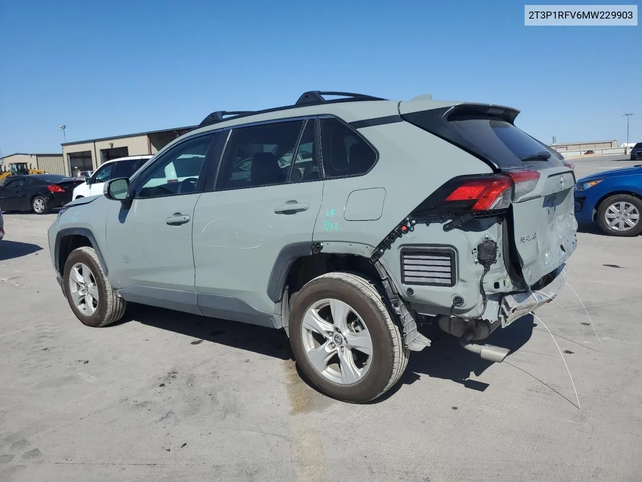 2021 Toyota Rav4 Xle VIN: 2T3P1RFV6MW229903 Lot: 75807634