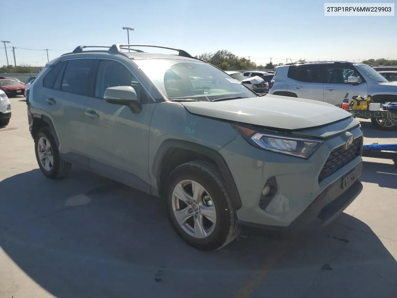 2021 Toyota Rav4 Xle VIN: 2T3P1RFV6MW229903 Lot: 75807634