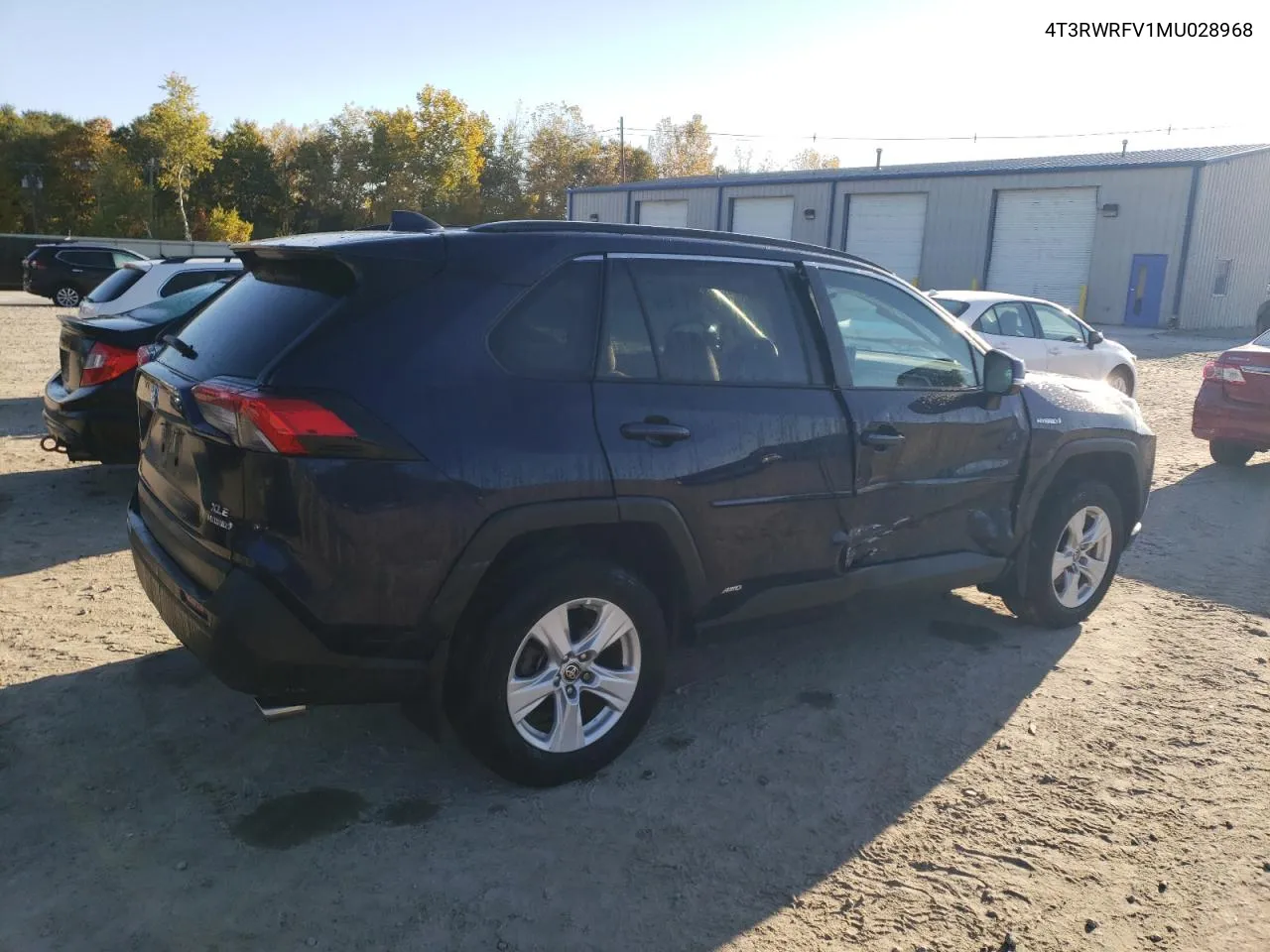 2021 Toyota Rav4 Xle VIN: 4T3RWRFV1MU028968 Lot: 75811324