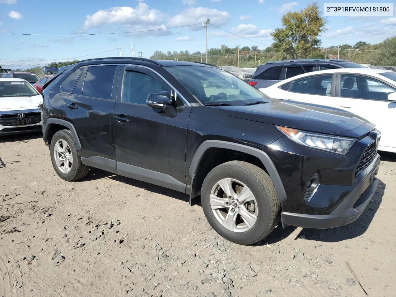 2021 Toyota Rav4 Xle VIN: 2T3P1RFV6MC181806 Lot: 75813764