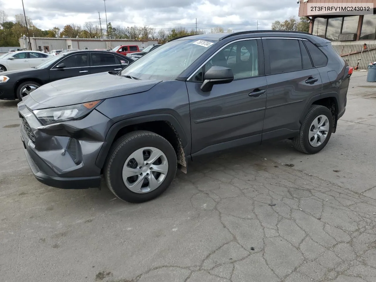 2021 Toyota Rav4 Le VIN: 2T3F1RFV1MC243012 Lot: 75876704