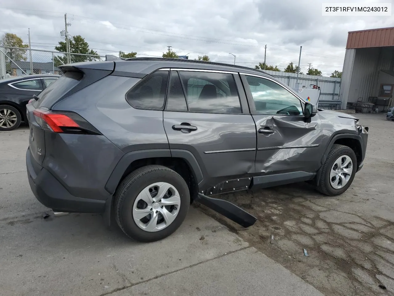 2021 Toyota Rav4 Le VIN: 2T3F1RFV1MC243012 Lot: 75876704