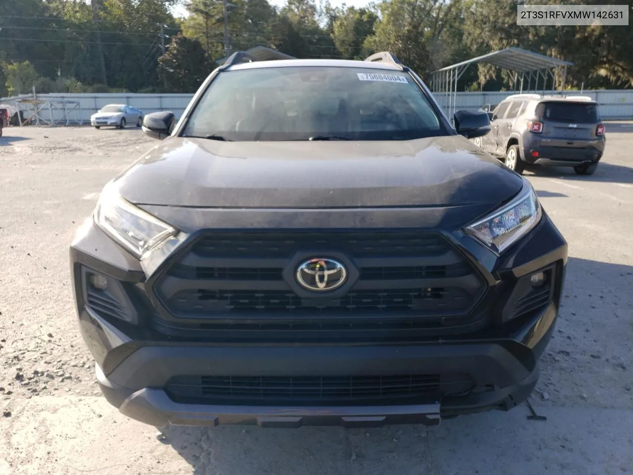 2021 Toyota Rav4 Trd Off Road VIN: 2T3S1RFVXMW142631 Lot: 75884004