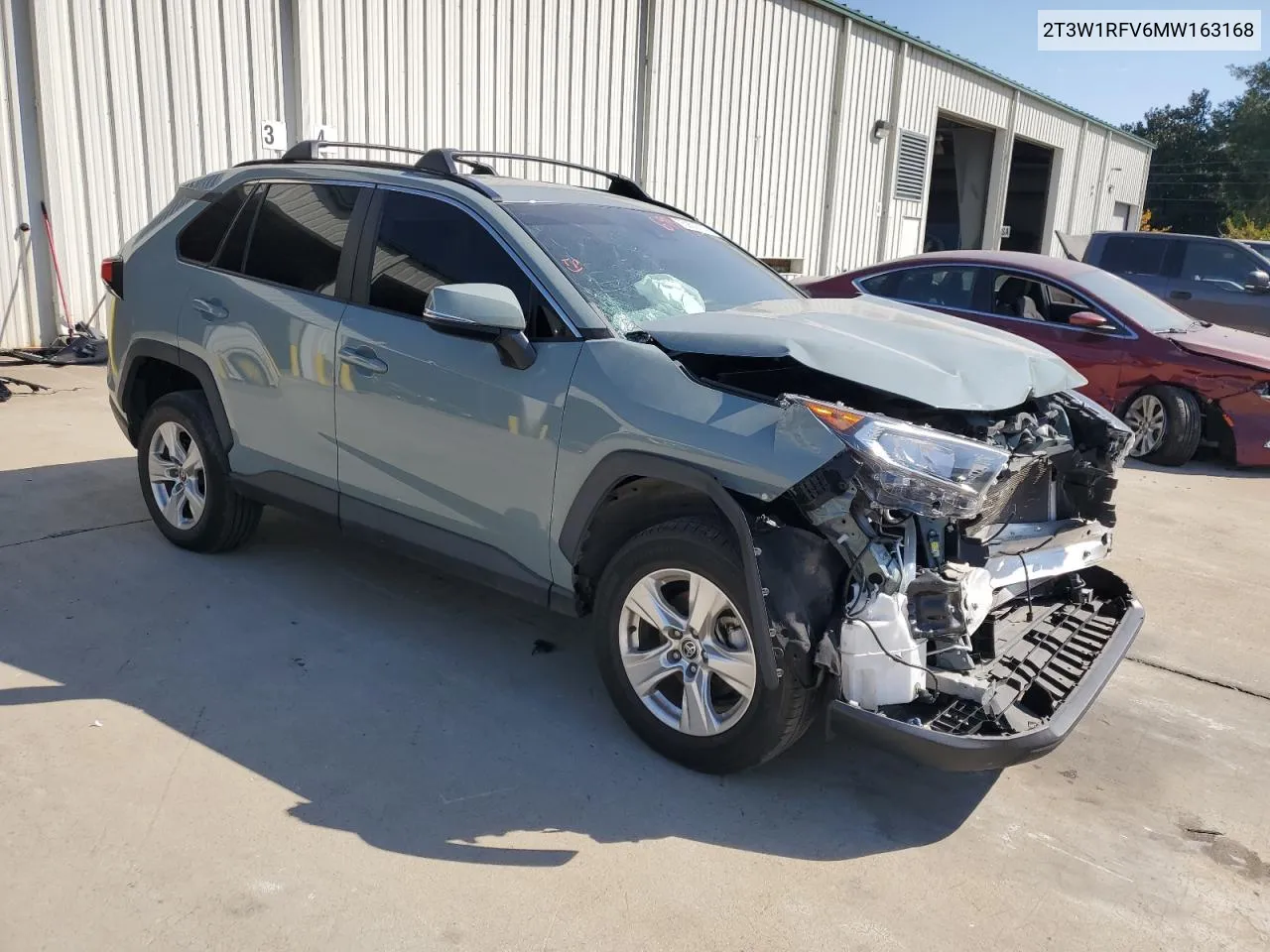 2021 Toyota Rav4 Xle VIN: 2T3W1RFV6MW163168 Lot: 75902514