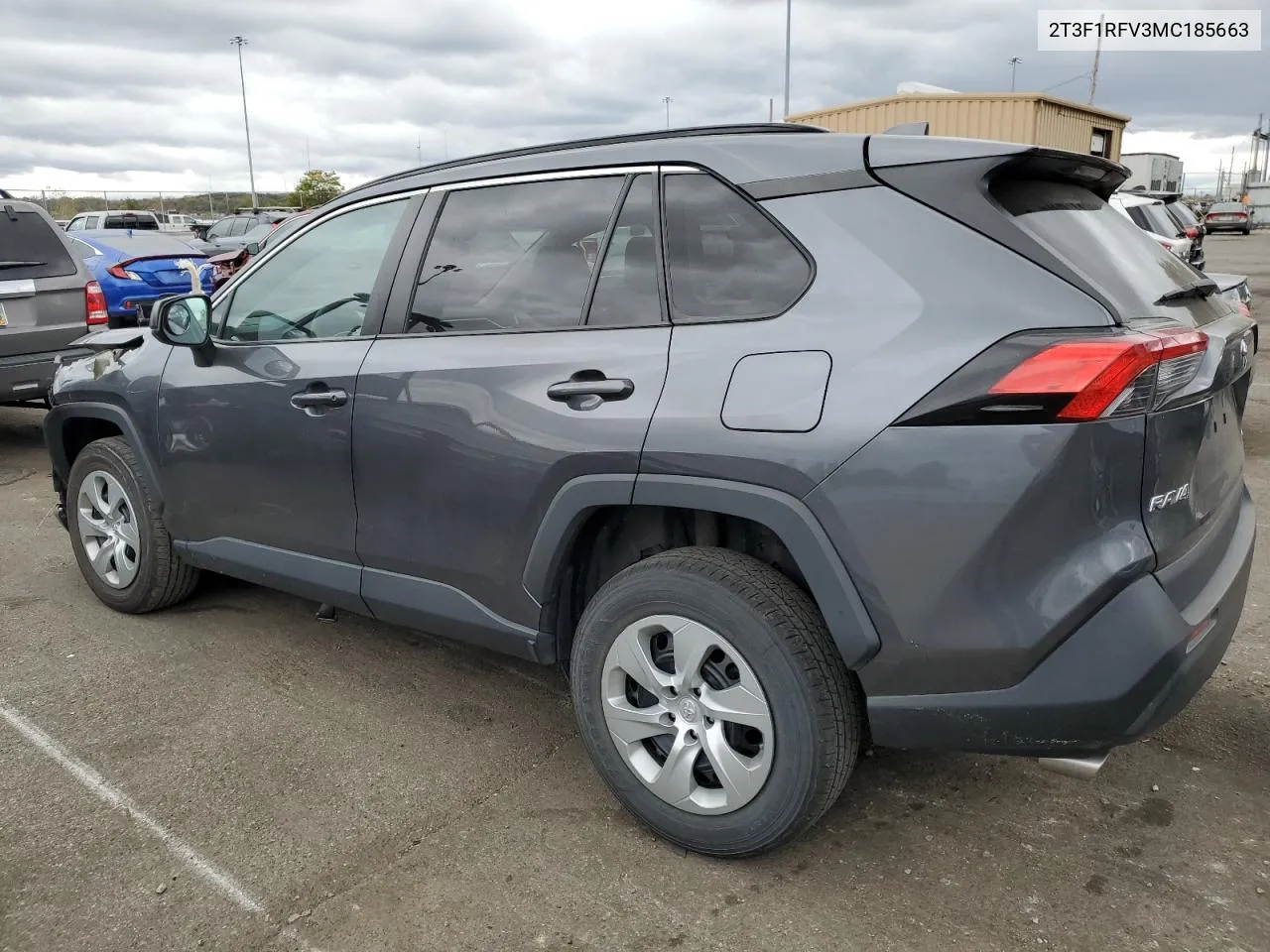 2021 Toyota Rav4 Le VIN: 2T3F1RFV3MC185663 Lot: 75909574