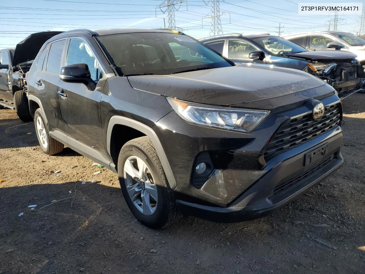 2021 Toyota Rav4 Xle VIN: 2T3P1RFV3MC164171 Lot: 75926284