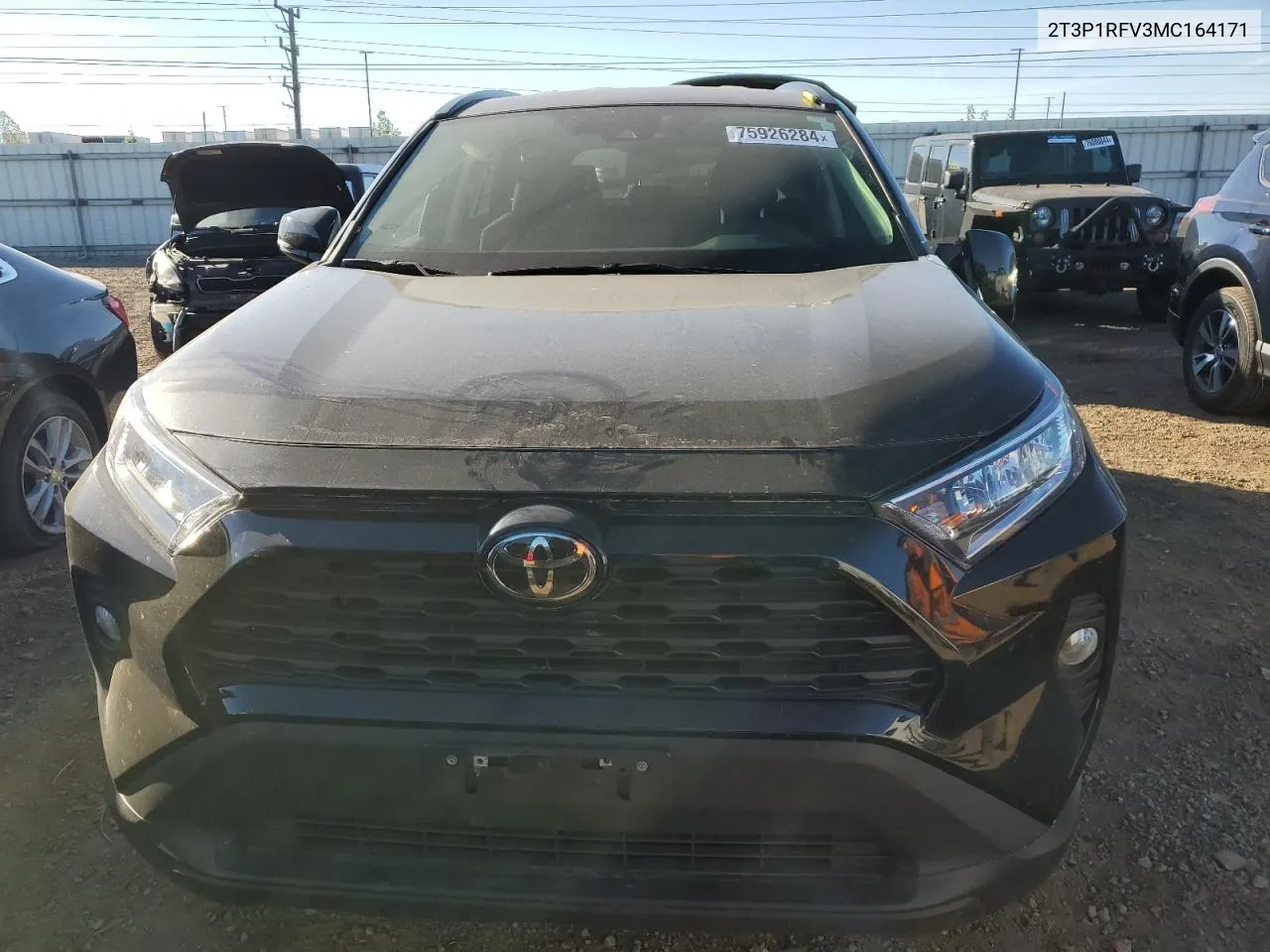 2021 Toyota Rav4 Xle VIN: 2T3P1RFV3MC164171 Lot: 75926284