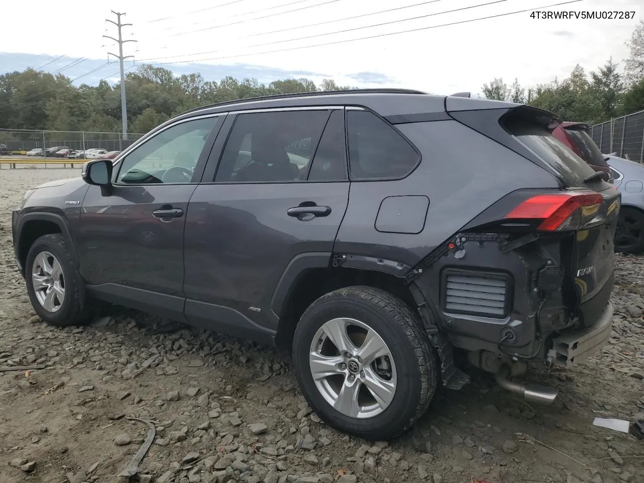 2021 Toyota Rav4 Xle VIN: 4T3RWRFV5MU027287 Lot: 75974934