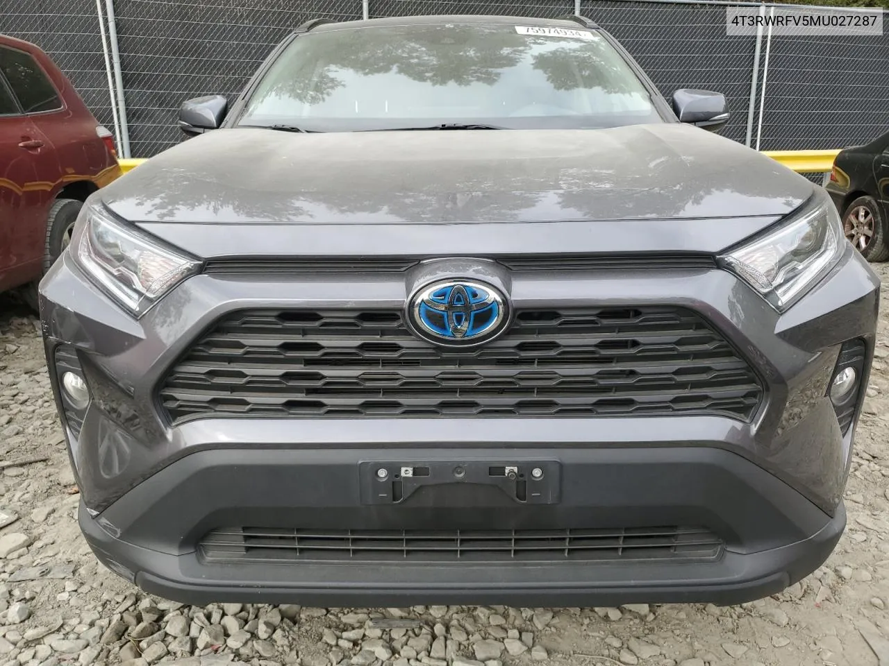 2021 Toyota Rav4 Xle VIN: 4T3RWRFV5MU027287 Lot: 75974934