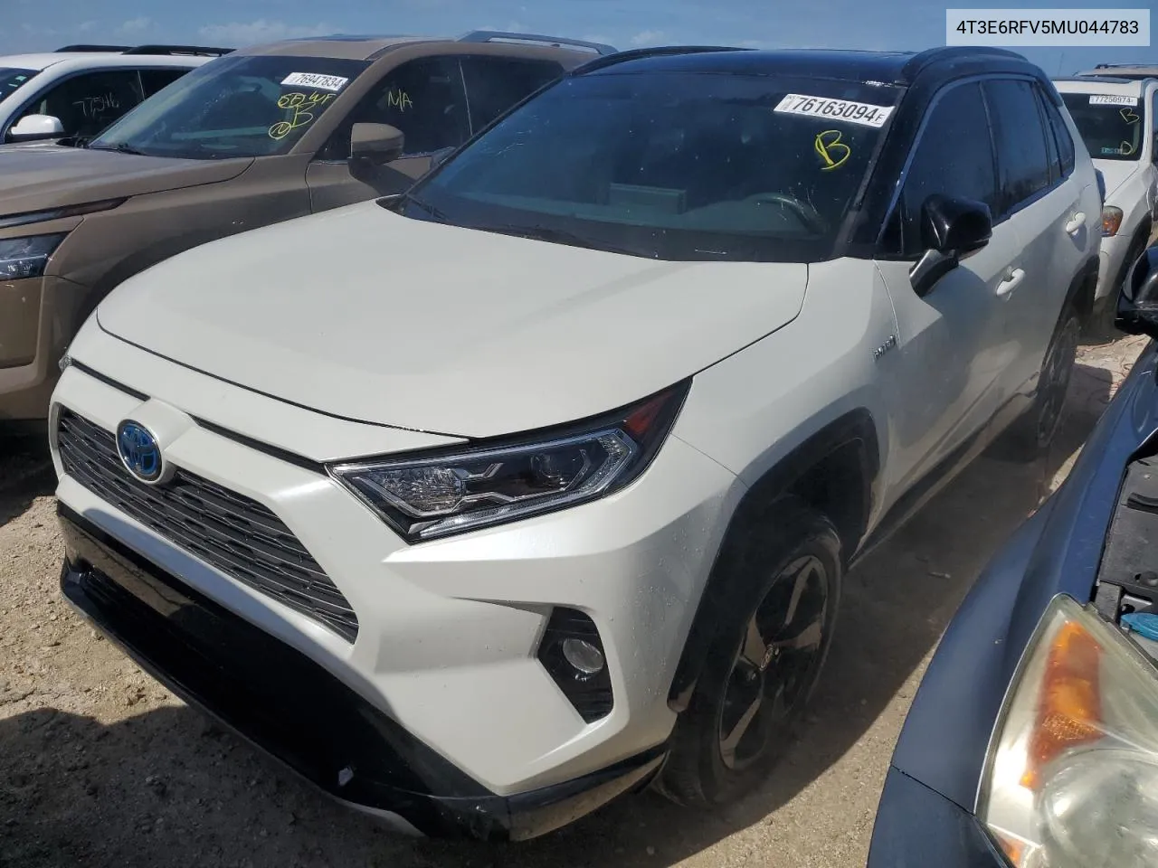 2021 Toyota Rav4 Xse VIN: 4T3E6RFV5MU044783 Lot: 76163094