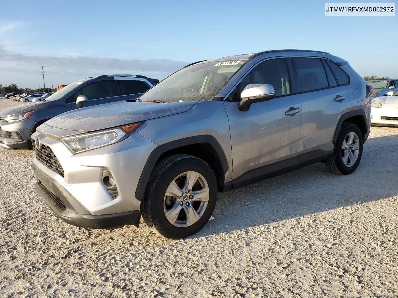 2021 Toyota Rav4 Xle VIN: JTMW1RFVXMD062972 Lot: 76174974