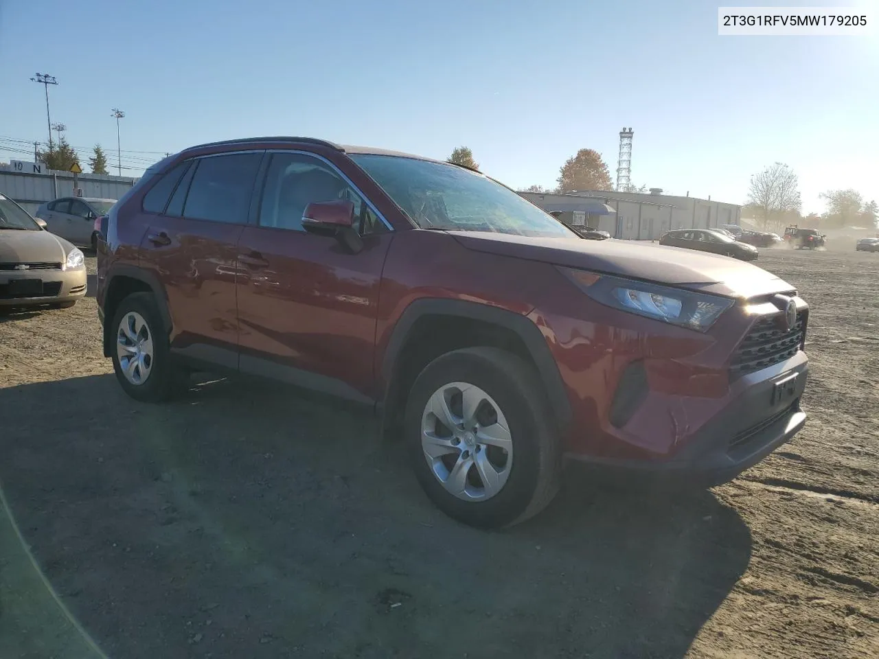 2021 Toyota Rav4 Le VIN: 2T3G1RFV5MW179205 Lot: 76351514