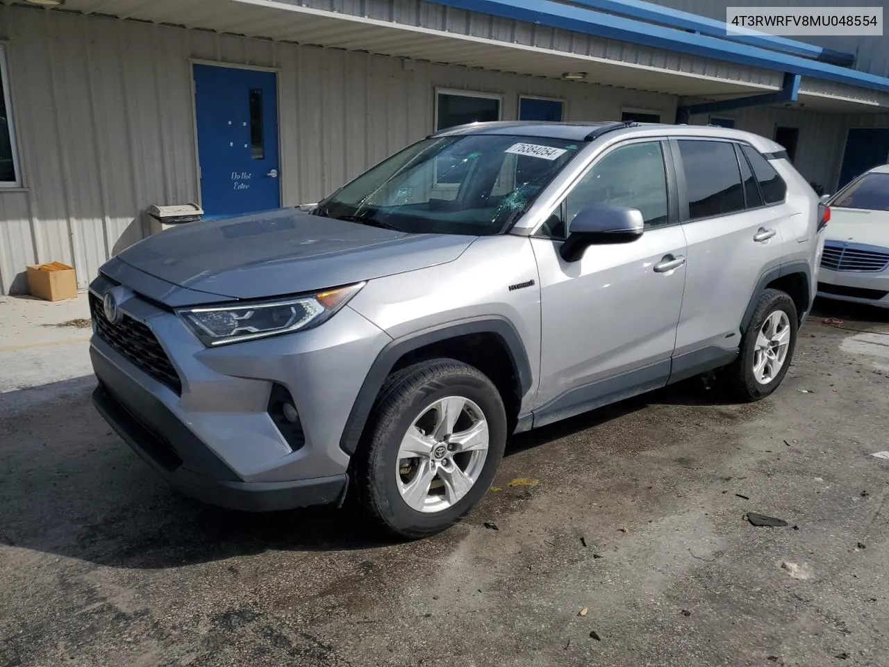 2021 Toyota Rav4 Xle VIN: 4T3RWRFV8MU048554 Lot: 76384054