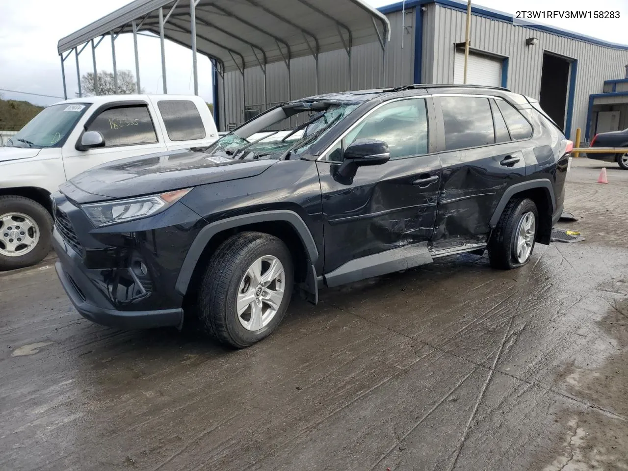 2021 Toyota Rav4 Xle VIN: 2T3W1RFV3MW158283 Lot: 76463834