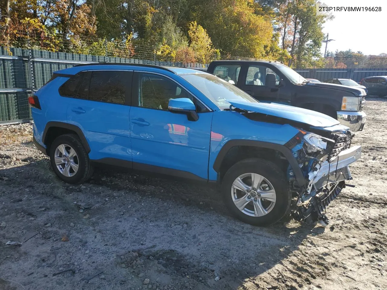 2021 Toyota Rav4 Xle VIN: 2T3P1RFV8MW196628 Lot: 76493514