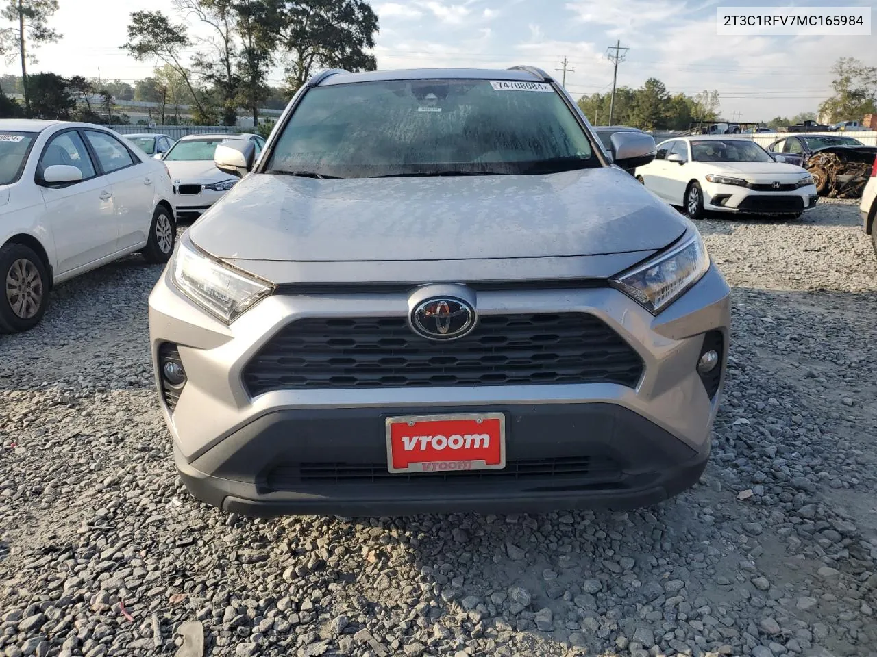 2021 Toyota Rav4 Xle Premium VIN: 2T3C1RFV7MC165984 Lot: 76508374