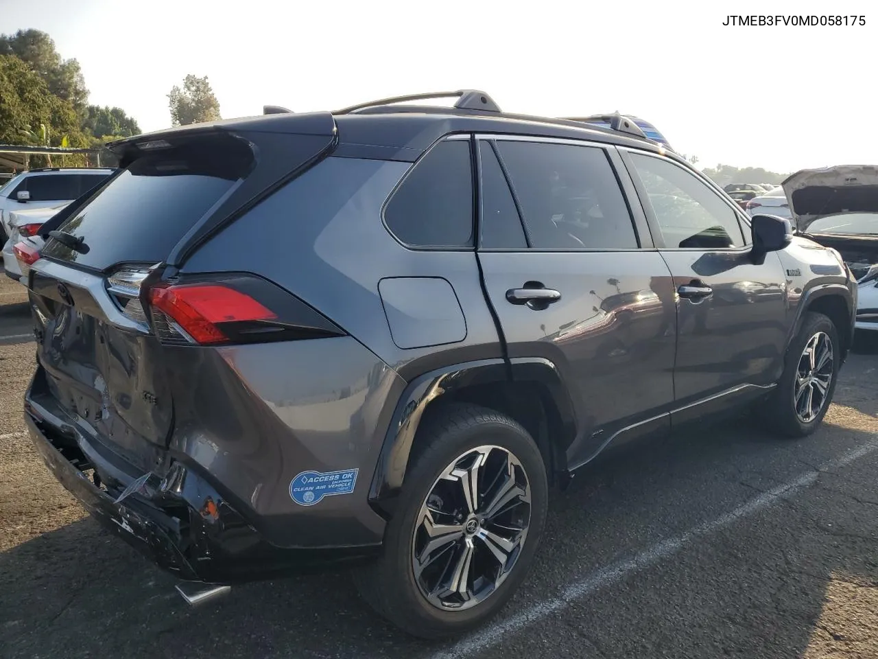 2021 Toyota Rav4 Prime Xse VIN: JTMEB3FV0MD058175 Lot: 76516704