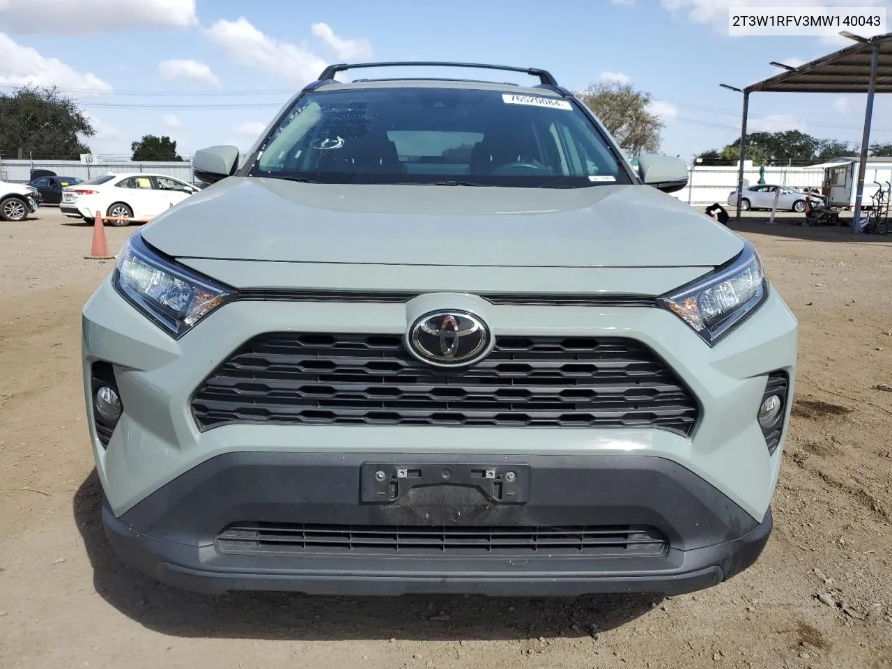 2021 Toyota Rav4 Xle VIN: 2T3W1RFV3MW140043 Lot: 76520084