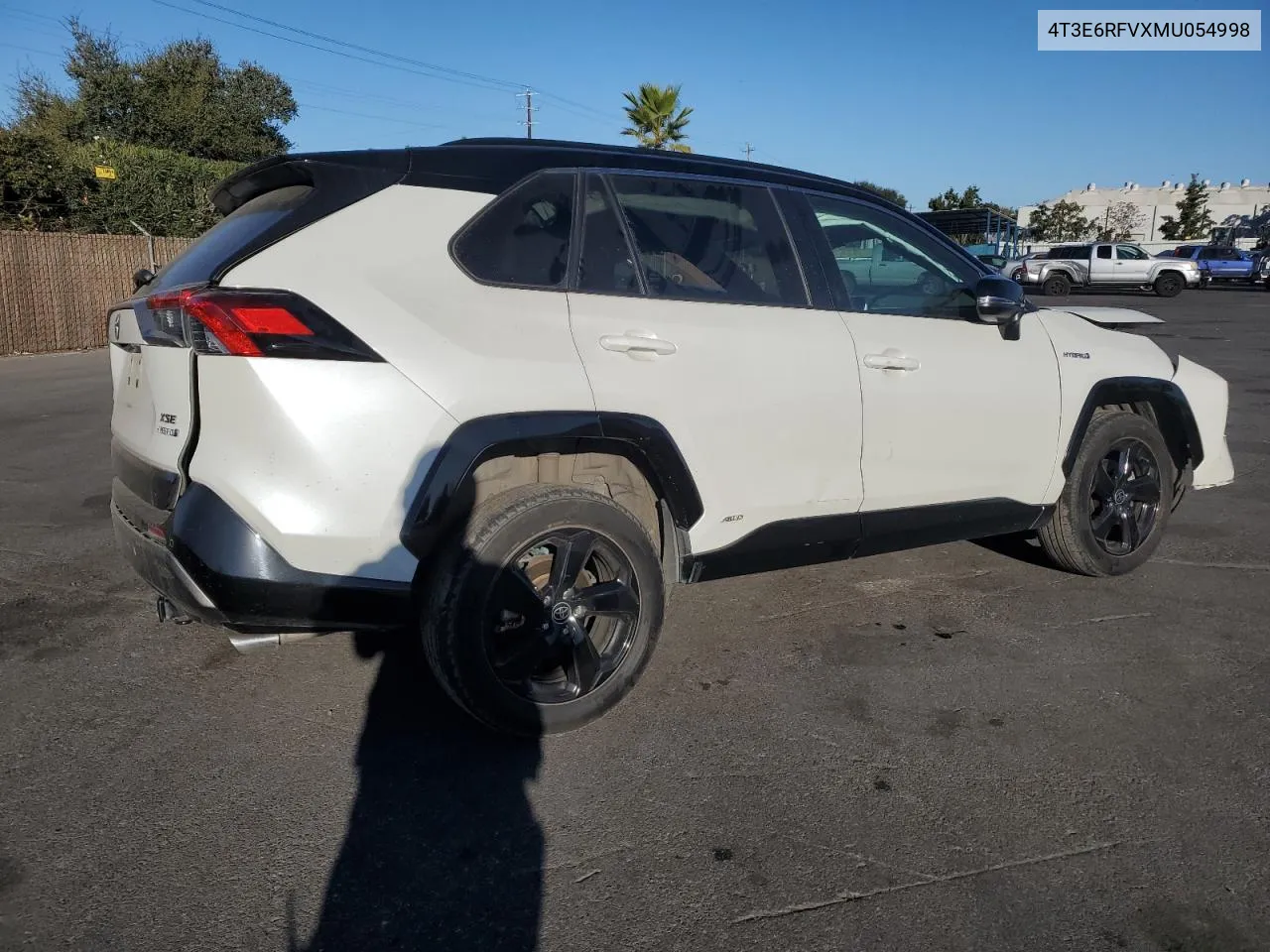 2021 Toyota Rav4 Xse VIN: 4T3E6RFVXMU054998 Lot: 76582294