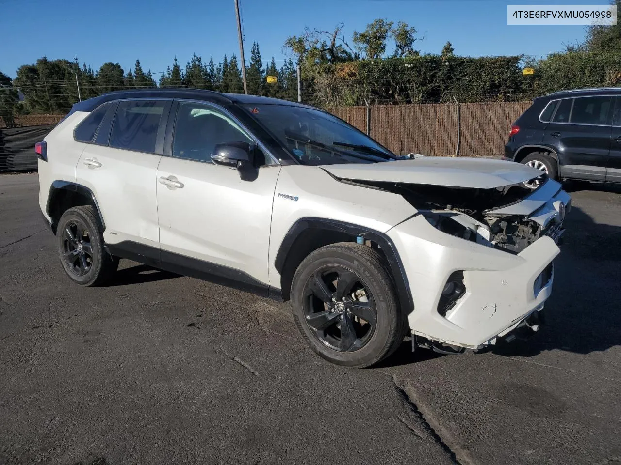 4T3E6RFVXMU054998 2021 Toyota Rav4 Xse