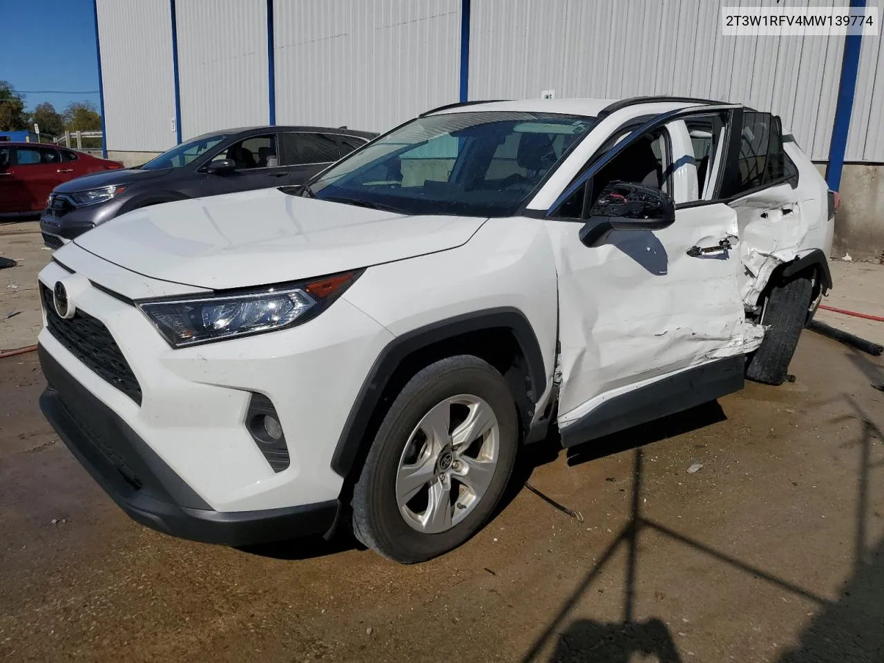 2021 Toyota Rav4 Xle VIN: 2T3W1RFV4MW139774 Lot: 76602474