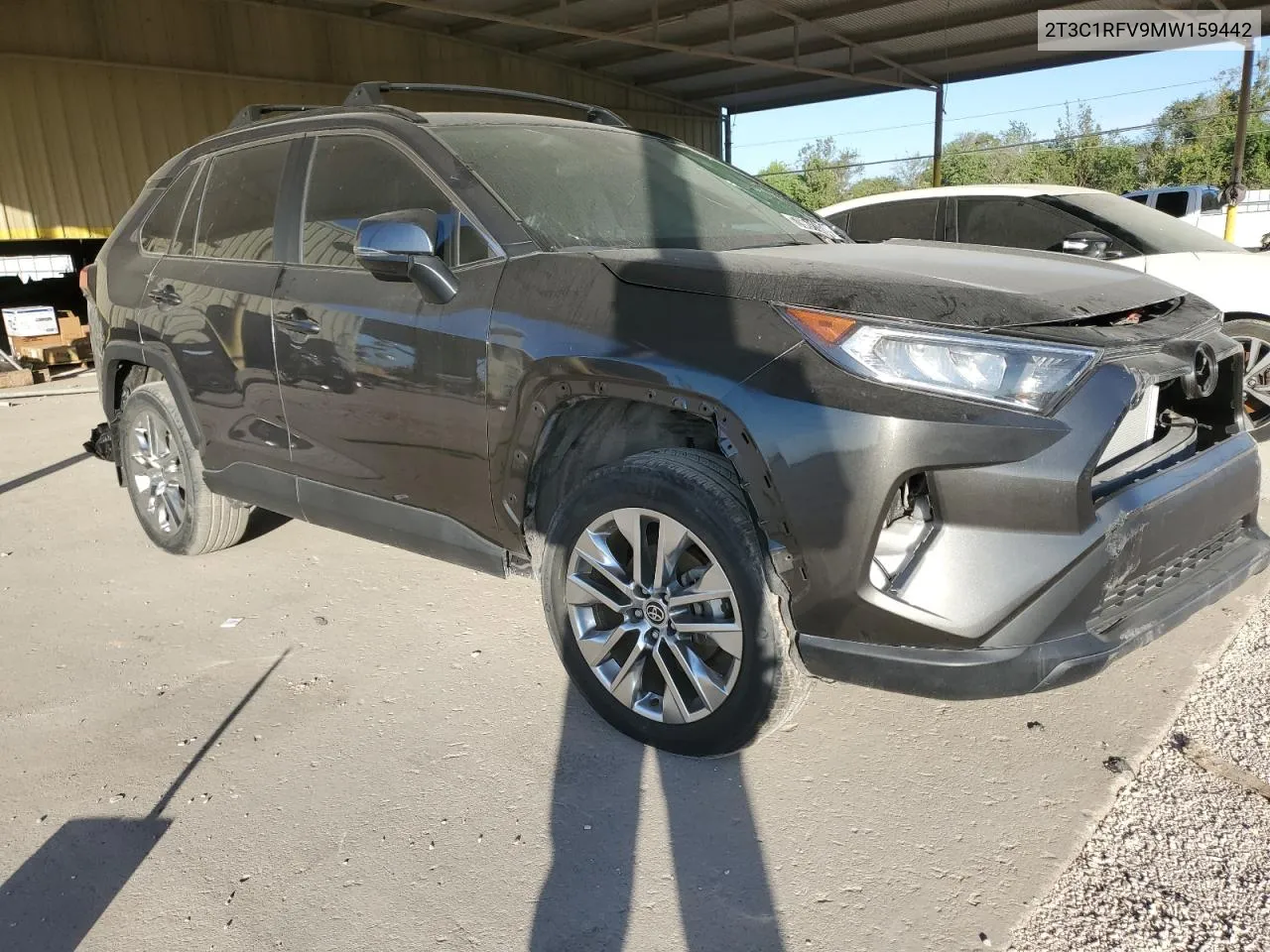 2021 Toyota Rav4 Xle Premium VIN: 2T3C1RFV9MW159442 Lot: 76611434